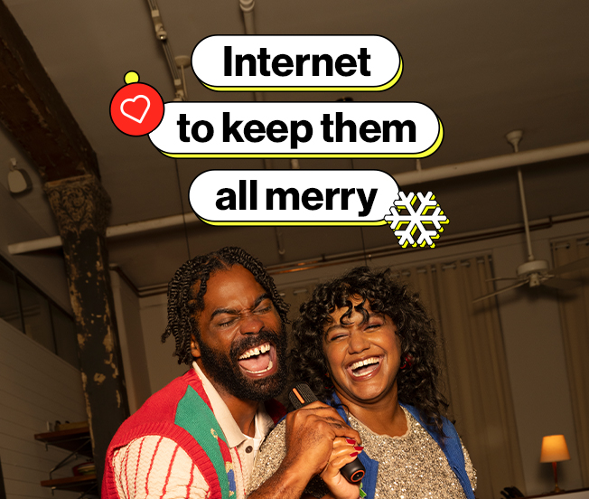 Home Internet Holiday Campaign